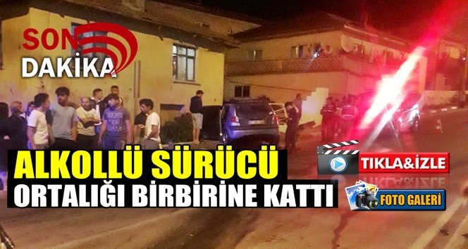 Filyos’ta alkollü sürücü önce köpeğe sonra duvara çarptı!.