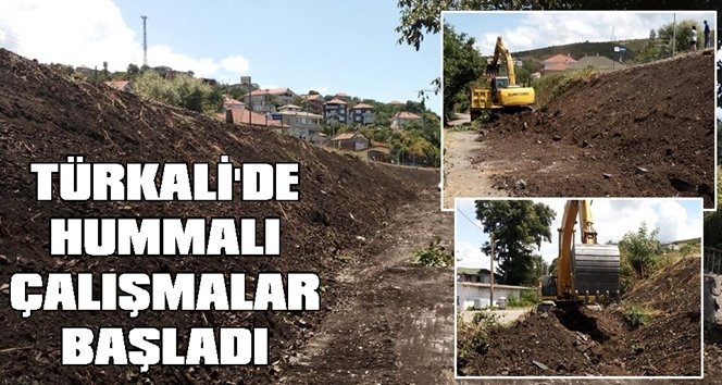 Türkali köyünde muhtarlık çalışmalara başladı