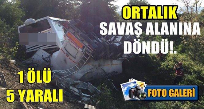 Feci kaza: Ölü ve yaralılar var!.