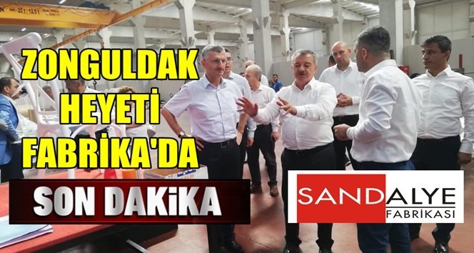 Bölgenin büyük fabrikasına üst düzey ziyaret!.