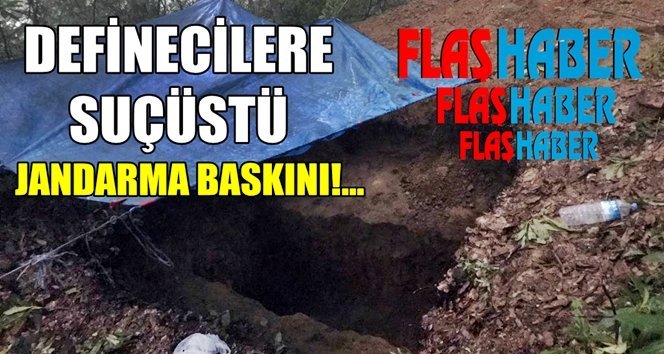 Kazı alanında suçüstü yakalandılar!.