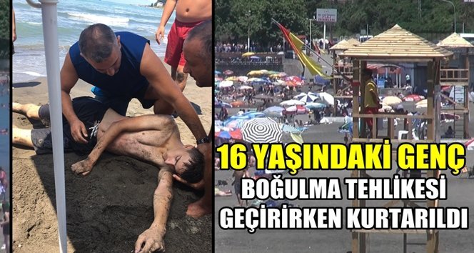 Plajda sıcak saatler!.