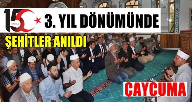 Çaycuma’da 15 Temmuz Şehitleri Anma etkinliği gerçekleşti