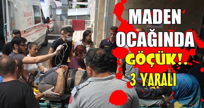 Maden ocağında göçük!