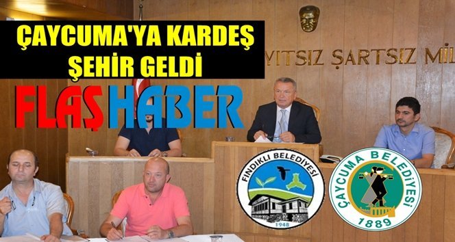 Çaycuma’nın kardeş şehri daha oldu