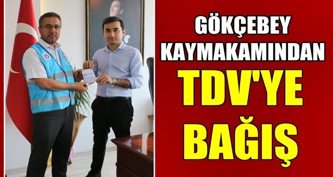 Kaymakam Kurban Vekaletini TDV’ye verdi