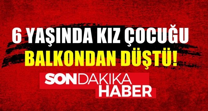 Gökçebey’de 6 yaşındaki çocuk balkondan düştü!