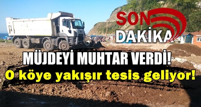 O köye yakışır tesis geliyor!