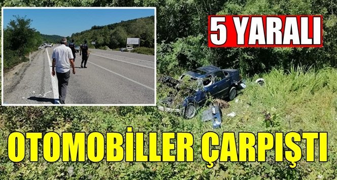 Çaycuma’da feci kaza!. Yaralılar var…