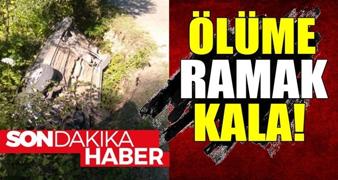 Şarampole devrildi!.