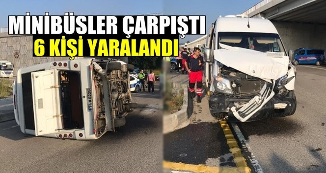 Kavşakta çarpıştılar!.