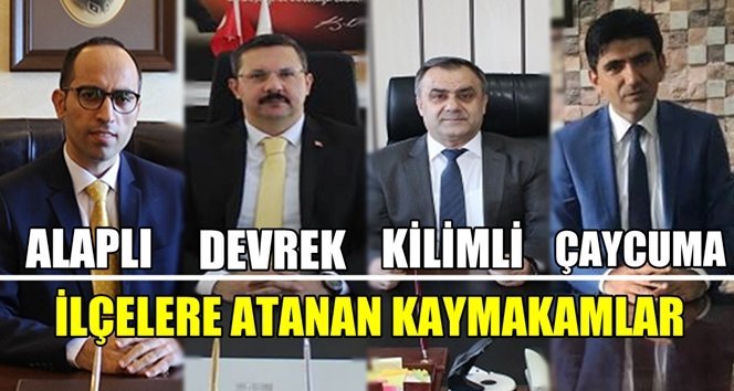 Kaymakamlar belli oldu!.