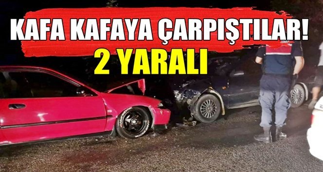 Son dakika; Kafa kafaya çarpıştılar!