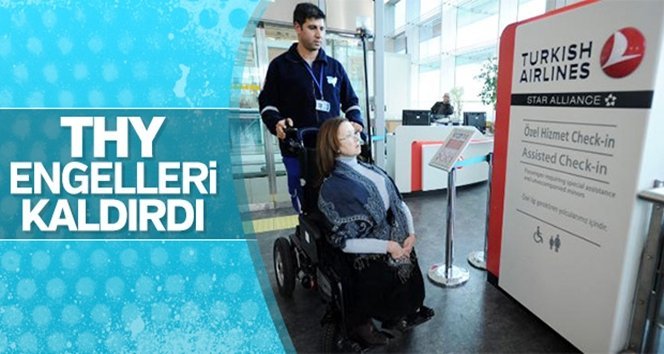 THY’den tüm engelli vatandaşlara indirim müjdesi