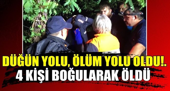 Bartın’dan acı haber geldi!. İki oğlu ve iki damadı boğuldu…