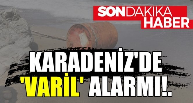 Balıkçılar şüpheli varil buldu!. İnceleme yapılıyor…
