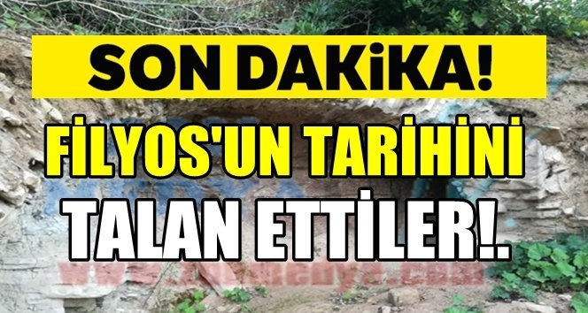 Defineciler tarihi talan etti!.