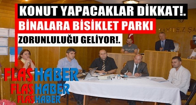 Çaycuma’da konut yapanlar, bisiklet parkı da yapacak!.