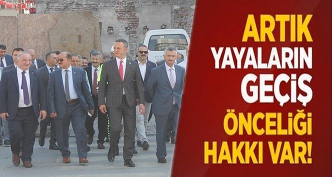 “Öncelik hayatın, öncelik yayanın” dediler…