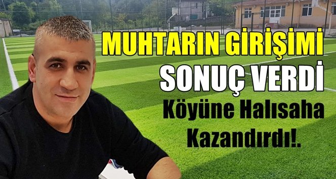 Muhtar el attı, köylü kazandı!.