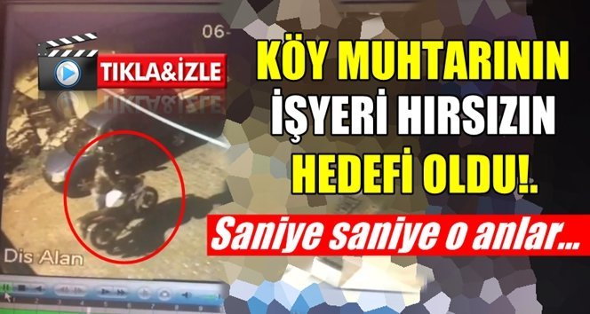 Gece vakti hırsızlık!.
