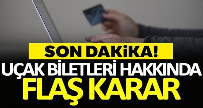 İç hat uçak biletlerinde….