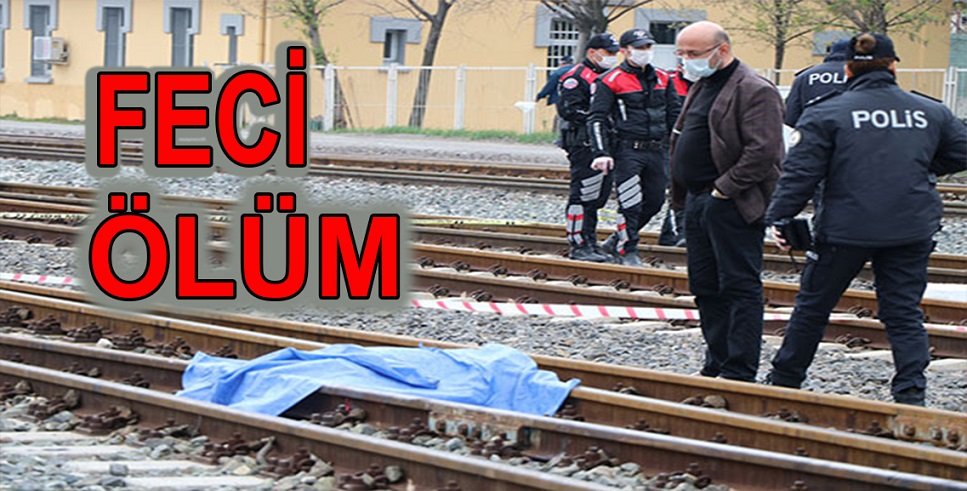 Feci Ölüm… Tren kadına çarparak 30 metre sürükledi