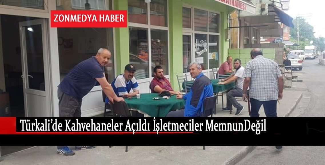 Zonguldak Türkali Köyünde Kahvehaneler Boş Kaldı