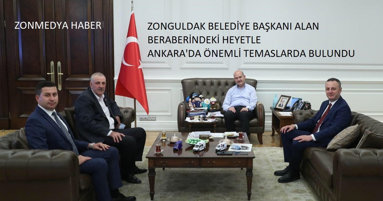 Zonguldak Belediye Başkanı Dr.Ömer Selim Alan Ankara’da Temaslarda Bulundu