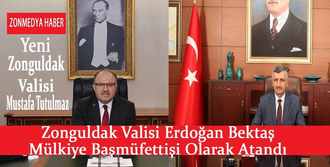 Mustafa Tutulmaz  Zonguldak Valisi Olarak Atandı