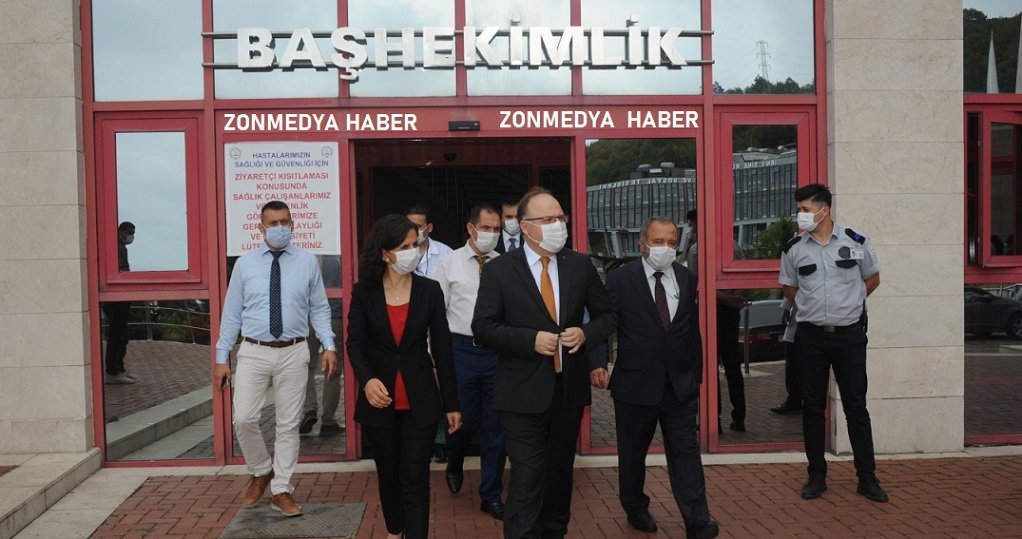 Vali Tutulmaz Zonguldak Üniversite Hastanesi’nde incelemelerde bulundu