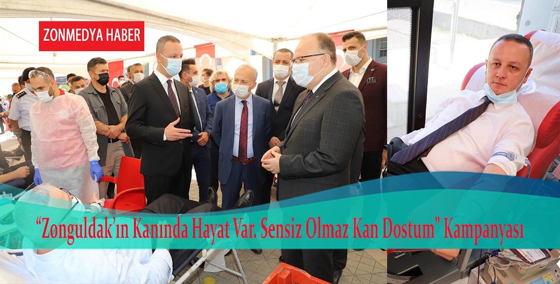Zonguldak’ın “Kanında Hayat Var, Sensiz Olmaz Kan Dostum” kampanyası