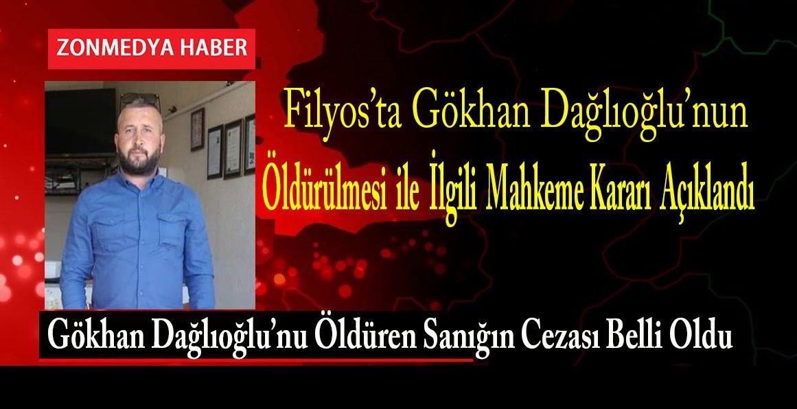 2 Yıl önce Filyos balıkçı barınağında  Gökhan Dağlıoğlu’nu öldüren sanığın cezası belli oldu