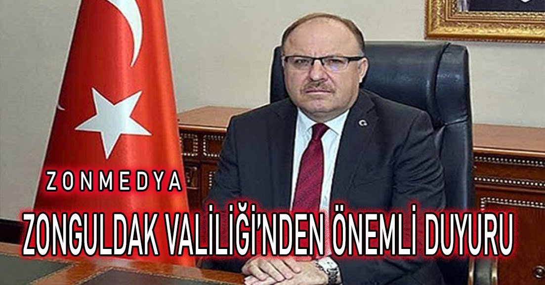 Zonguldak Valiliği artan koronovirüs vakaları ile ilgili önemli duyuru yayınladı.