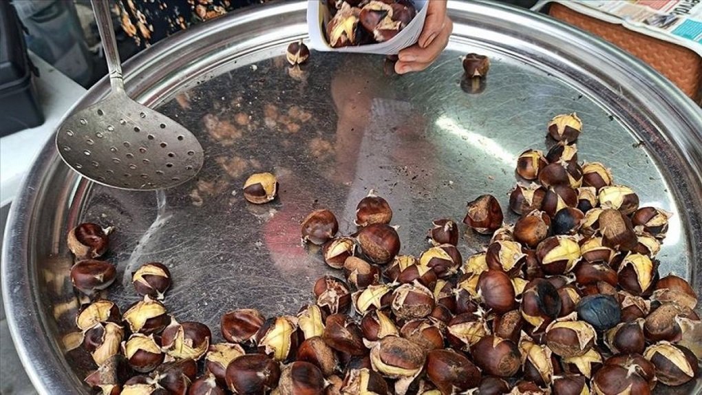 KEBAPLIK KESTANE TEZGAHLARA İNDİ… TANESİ 1 LİRA…