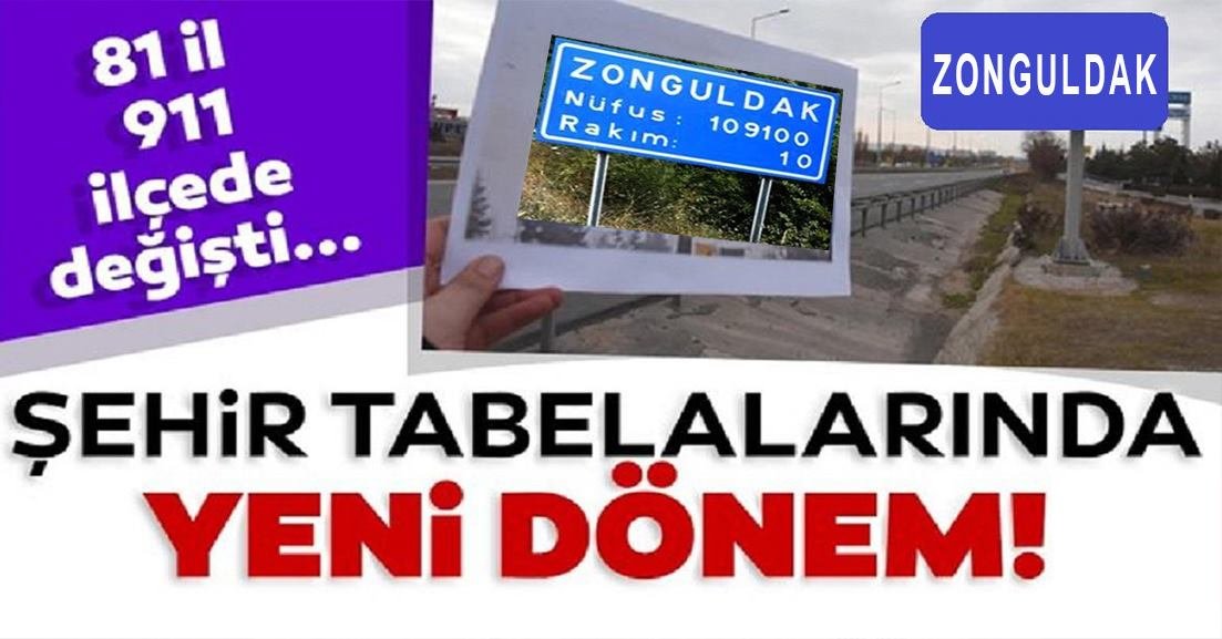 ŞEHİR TABELALARINDA YENİ DÖNEM