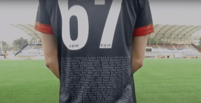 Zonguldakspor 263 maden işçisinin isminin yer aldığı formayı hazırladığı kliple tanıttı.