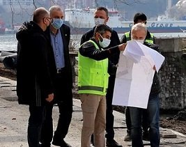 Zonguldak sahil liman projesi için adımlar tek tek atılıyor