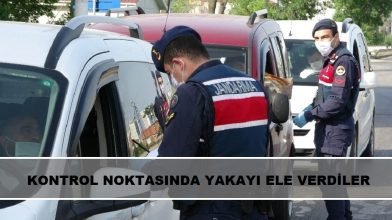 Zonguldak’ta canı sıkılan koronavirüslü aile, kontrol noktasında durduruldu