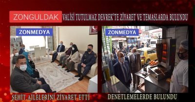 Vali Tutulmaz, Devrek’te önemli ziyaret ve temaslarda bulundu.