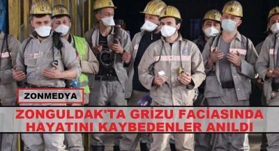 Zonguldak’ta grizu faciasında hayatını kaybedenler anıldı