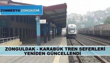 Zonguldak – Karabük tren seferleri yeniden güncellendi