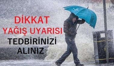 Zonguldak ve 2 il için kuvvetli yağış uyarısı