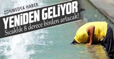 Sıcak hava dalgası yeniden geliyor
