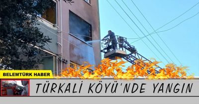 Zonguldak Türkali köyü’nde yangın