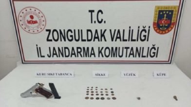 Zonguldak’ta 27 sikke ele geçirildi