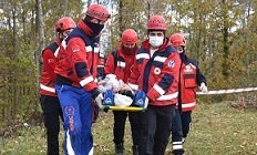 Zonguldak'ta gerçekleştirilen tatbikat gerçeği aratmadı