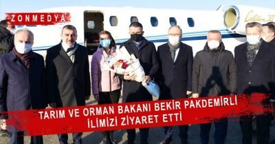 Tarım ve Orman Bakanı  Bekir Pakdemirli İlimizi Ziyaret Etti