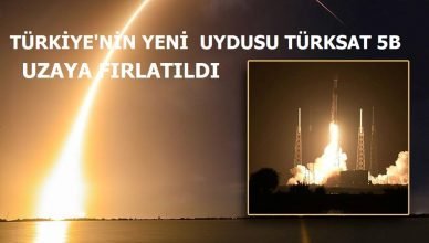 Türkiye’nin yeni uydusu Türksat 5B uzaya fırlatıldı