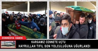 Zonguldak’ın sevilen kargası Hayrullah Tıfıl son yolculuğuna uğurlandı.